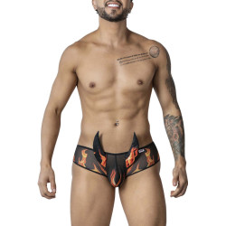 CandyMan Shorty Diable DEMONIS Noir-Flamme